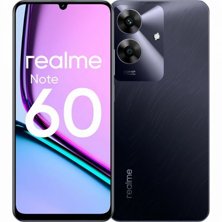 Realme Note 60 4/128GB Полуночный черный RU