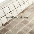Плитка декоративная стеклянная Atlantis Grey/Атлантика серый 4*24*24 315*315