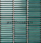 FINGER PACIFIC BLUE. Плитка Мозаика из керамогранита, палки, 284х298х8 мм, чип 12х92