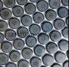 Плитка декоративная керамическая Round blue gray/Раунд серо-голубой 6*28*28 312*330