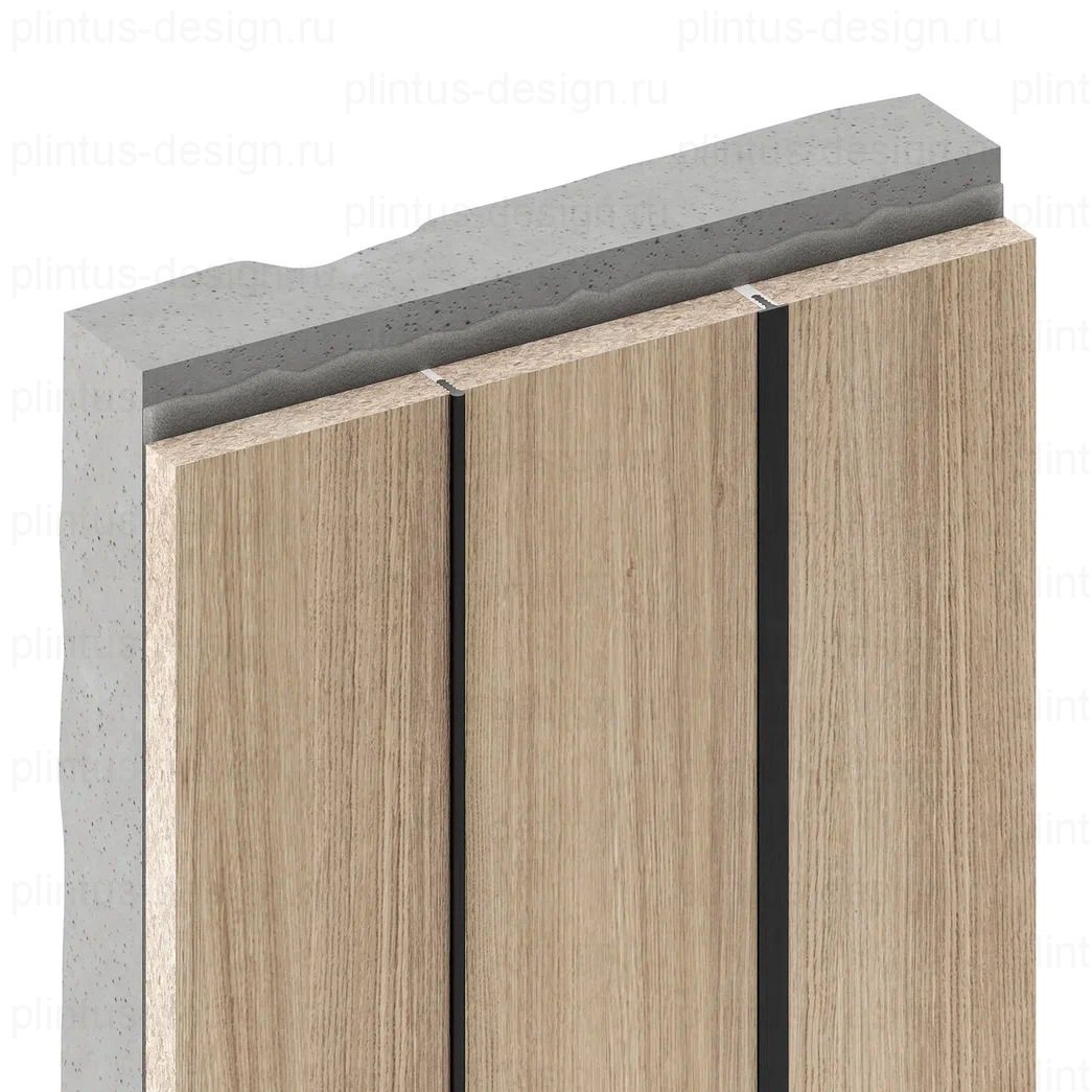 Decaro D009.2 декоративный профиль Титан