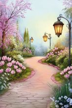 Фон стена "Flowers №34"