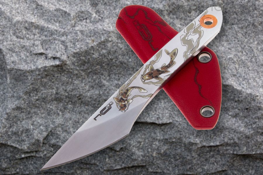 Нож N.C.Custom KOI RED